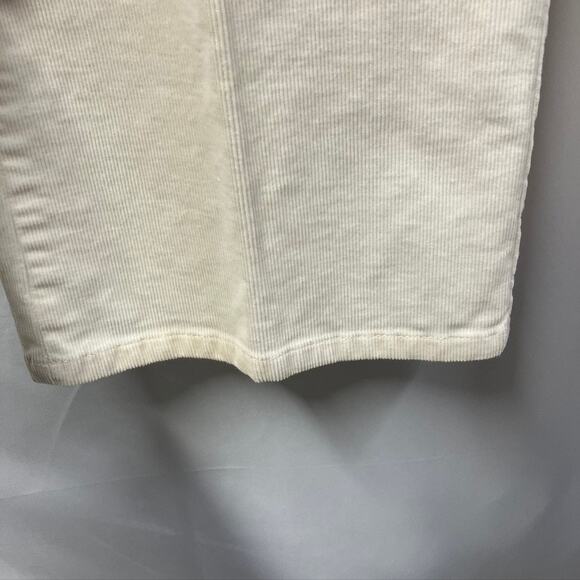 Tommy Hilfiger High Rise Corduroy Straight Leg Pants Womens 16 Off White… - Picture 6 of 16